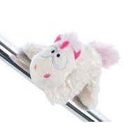 NICI NICI magnetka Jednorožec Theodor ve sněhové kombinéze 12cm, GREEN