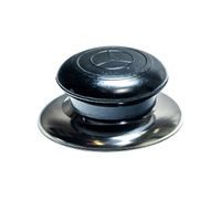 ND-úchyt poklice VYPOUKLÝ, plast