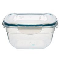 LOCKNLOCK DÓZA "EASY MATCH" ČTVERCOVÁ 950ML, TYRKYSOVÁ_hamashop