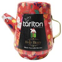 Basilur TARLTON TEA POT HOLLY BERRY BLACK TEA PLECH 100G_hamashop