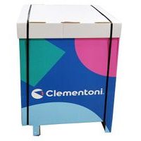 CLEMENTONI Display papírový, nízký vč. čtvrtpalety, Clemmy Baby, PLNÝ