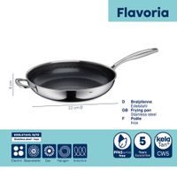 KELA Pánev nerez 18/10 Flavoria 32 cm KL-10240