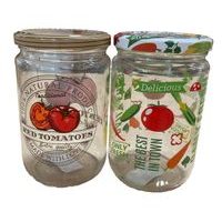 sklen.zavař. 1000ml- 1ks-OVOCE, ZELENINA, víčko TO82