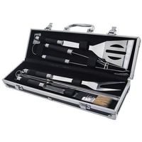 sada 8ks Grilovací, nerez+kufřík hliník