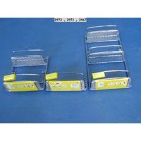 police koup.2p.rovná 25x10x27cm STAR-chrom /29.16.72./