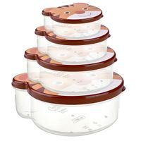 Svačinový box tygr 4 ks