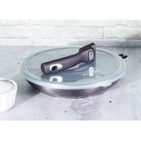 BERLINGERHAUS Pánev hluboká s titanovým povrchem a poklicí 28 cm Antracit Collection BH-8128