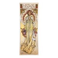 Pohled Alfons Mucha – Leslie Carter, dlouhý Baagl