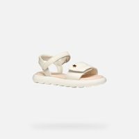 Světle růžové dívčí sandály pro první kroky Geox Sandal Macchia
