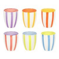 HIT Hrnky na kávu espresso sada 6 ks 180 ml SUMMER HT-24326109