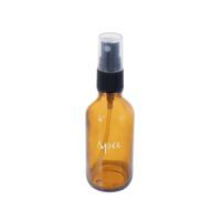 Orion Lahvička kosmetická hnědé sklo/UH s rozprašovačem SPA 60 ml