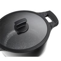 BERLINGERHAUS Kastrol s titanovým povrchem a poklicí 28 cm Sahara Collection BH-8072