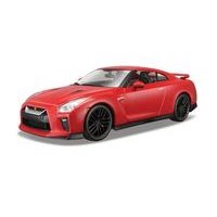 Bburago Bburago - Auta HOBBY, Plus, 2017 Nissan GT-R, červená, 1:24