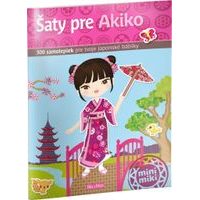 Šaty pre AKIKO ─ Kniha samolepiek Baagl