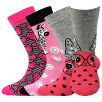 Dětské protiskluzové ponožky Filip 02 ABS mix barev - dívčí