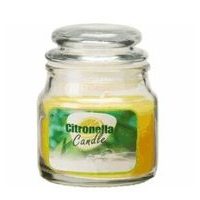 svíčka proti hmyzu, d 6x 9cm, CITRONELA, parafín ve skl.dóze