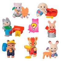 Sylvanian family Kočičí trojčata Floral s kočárkem