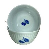 miska d14x6,5cm, KOBALT.TŘEŠNĚ, MOZART čes.porcelán