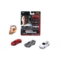 Rychle a zběsile set 3 aut Nano Cars 1,65" Wave 4