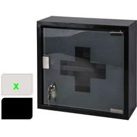 EXCELLENT HOUSEWARE Lékárnička nerez/sklo bílá KO-C80620270bila