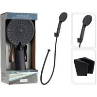 EXCELLENT HOUSEWARE Sprchová hlavice s hadicí černá KO-CF6000110