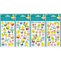 sada k dekor. vajec 4barvy + vod. obtisky