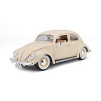 Bburago Bburago - Auta HOBBY- Volkswagen Käfer Beetle 1955, béžová, 1:18