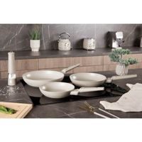 BERLINGERHAUS Pánev s titanovým povrchem a poklicí 28 cm Taupe Collection BH-8098