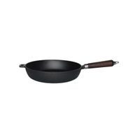 KITCHISIMO PÁNEV 20CM LITINA,RUKOJET BUKOV.DŘEVO,HÁK NA KONCI