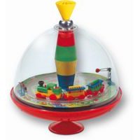 Hrající káča s vláčkem prům. 19