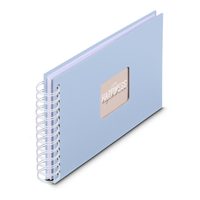 Hama album klasické spirálové FINE ART 18,5x15 cm, 30 stran, nová černá, bílé listy