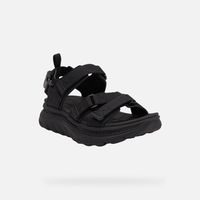 Khaki pánské sandály Geox Terreno + Grip
