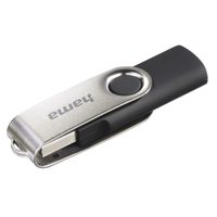 Hama rotate FlashPen, USB 2.0, 16GB, black, 40X