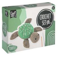 RMS SADA KREATIVNÍ HÁČKOVANÁ ŽELVA 14,5x4x16 CM