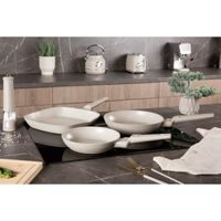 BERLINGERHAUS Pánev WOK s titanovým povrchem 28 cm Taupe Collection BH-8093