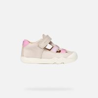 Bílé dívčí tenisky Geox Eclyper