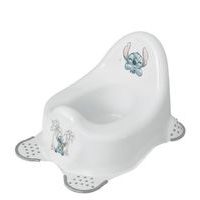 nočník 38x27x24cm ADAM bílý, STITCH, protiskluz., plast