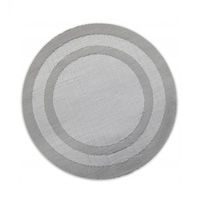 prostírání d38cm, ŠEDÉ, proplétané