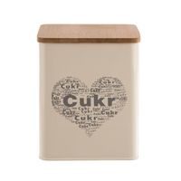 Dóza Cukr SRDCE 11,5x11,5x14 cm