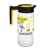 džbán 1,46l, LEMONADE, vroubk.sklo/plast