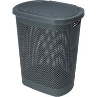 EXCELLENT HOUSEWARE Koš na prádlo s víkem 60 l černá KO-027100390cern