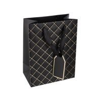 Dárková taška quilt 18x10x23 cm