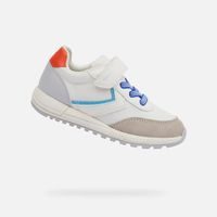 Bílé chlapecké tenisky Geox Alben