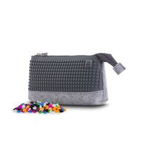 PIXIE CREW PIXIE CREW velké pouzdro ŠEDÁ/ŠEDÁ