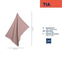 KELA Prostírání Nica 70%PE/30%PET žlutá 45,0x33,0cm KL-12834