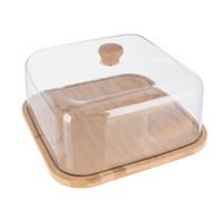 Servírovací prkénko s poklopem 30x30x17 cm