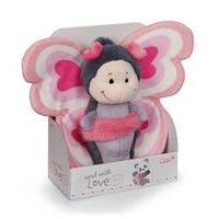 NICI NICI plyš Motýlek Love 21cm, v dárkové krabičce