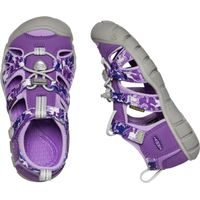 Dětské sandály KEEN SEACAMP II CNX CHILDREN camo/tillandsia purple