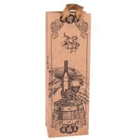 taška na láhev, VÍNO se sudem, papír