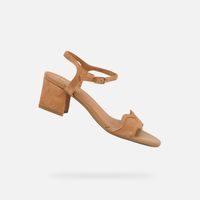 Béžové dámské sandály Geox New Eraklia 50